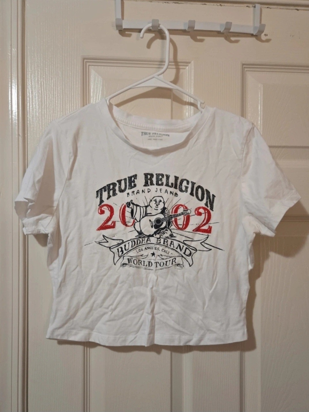 True Religion Womens Cropped Tee